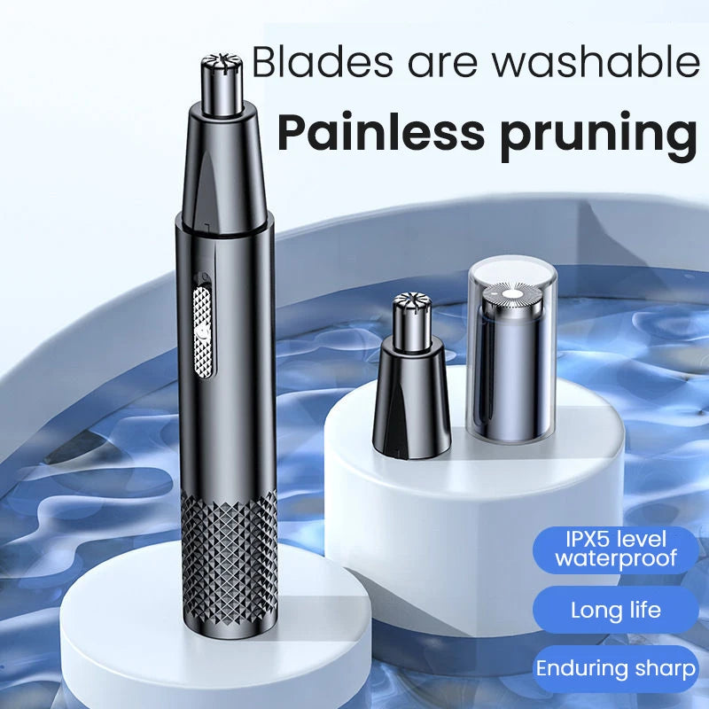 Electric Nose Hair Clipper Rechargeable & Washable
