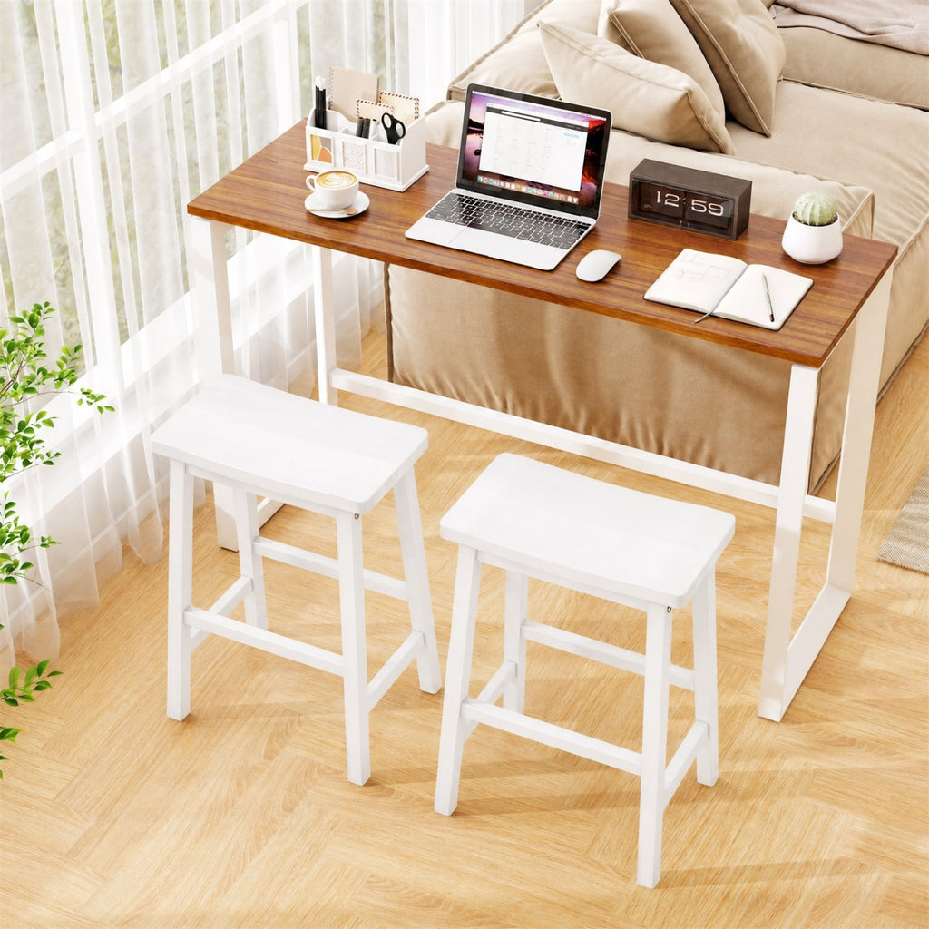 Counter Height Stools Set of 2 - 24 inch, Beige