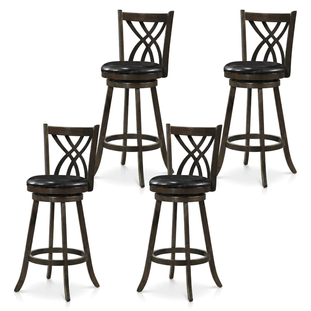Counter Height Bar Stools Set of 4 - Gray