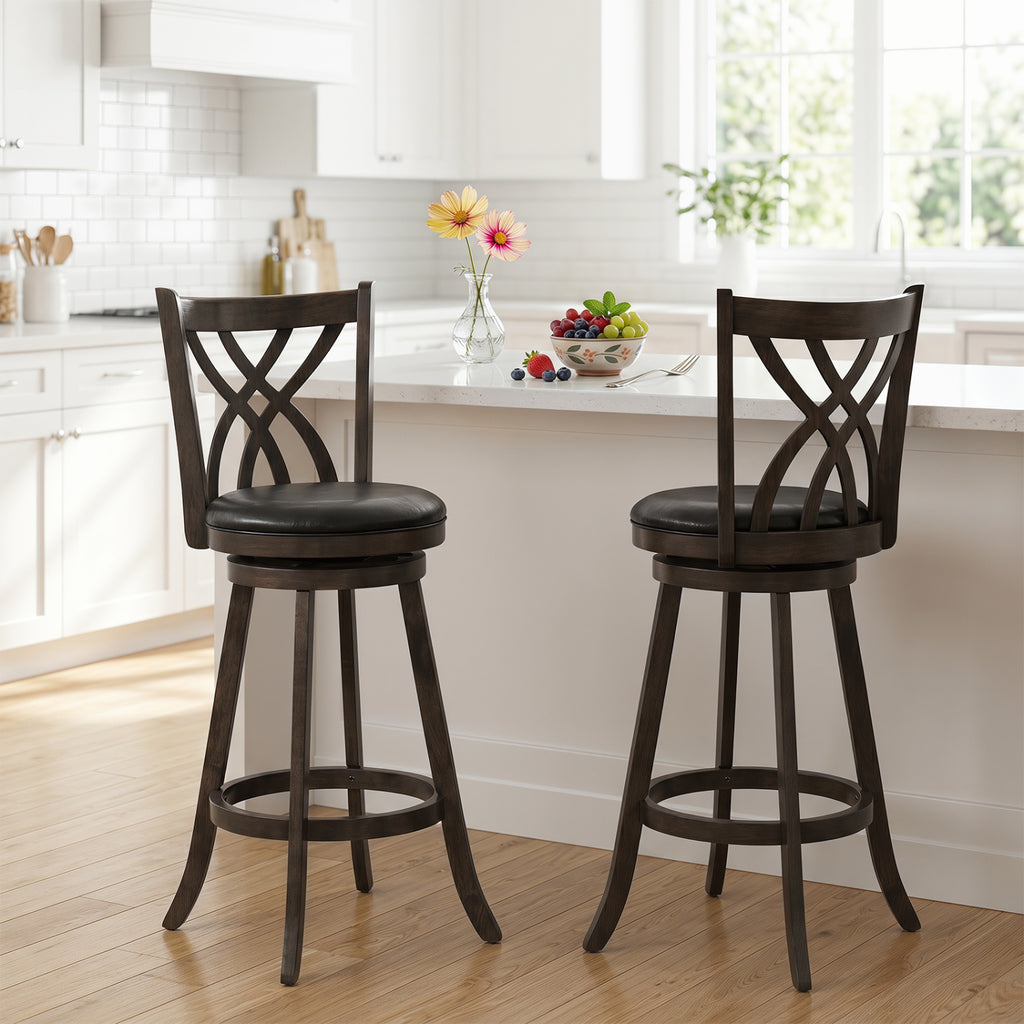 Counter Height Bar Stools Set of 4 - Gray