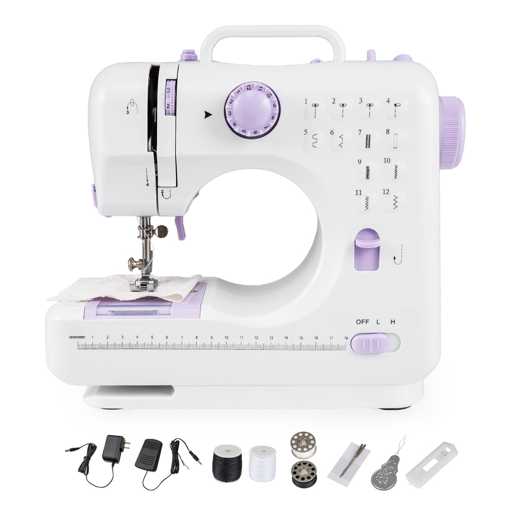 Mini Sewing Machine with 12 Stitches for Beginners
