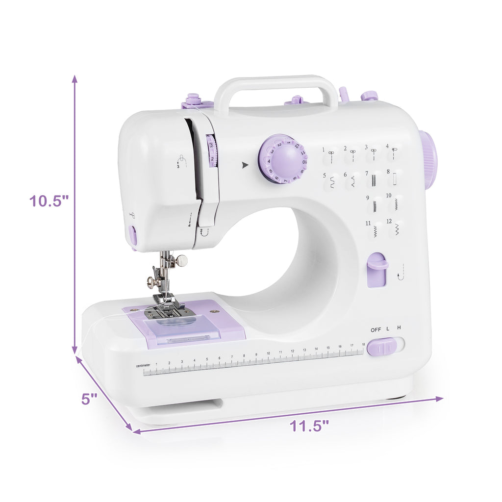 Mini Sewing Machine with 12 Stitches for Beginners