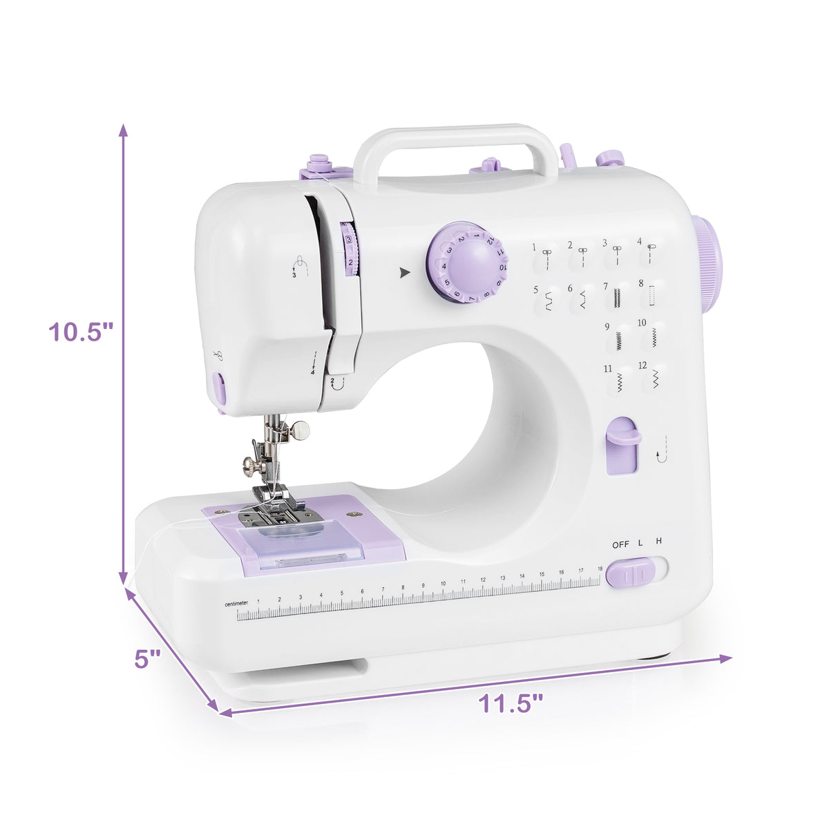Mini Sewing Machine with 12 Stitches for Beginners