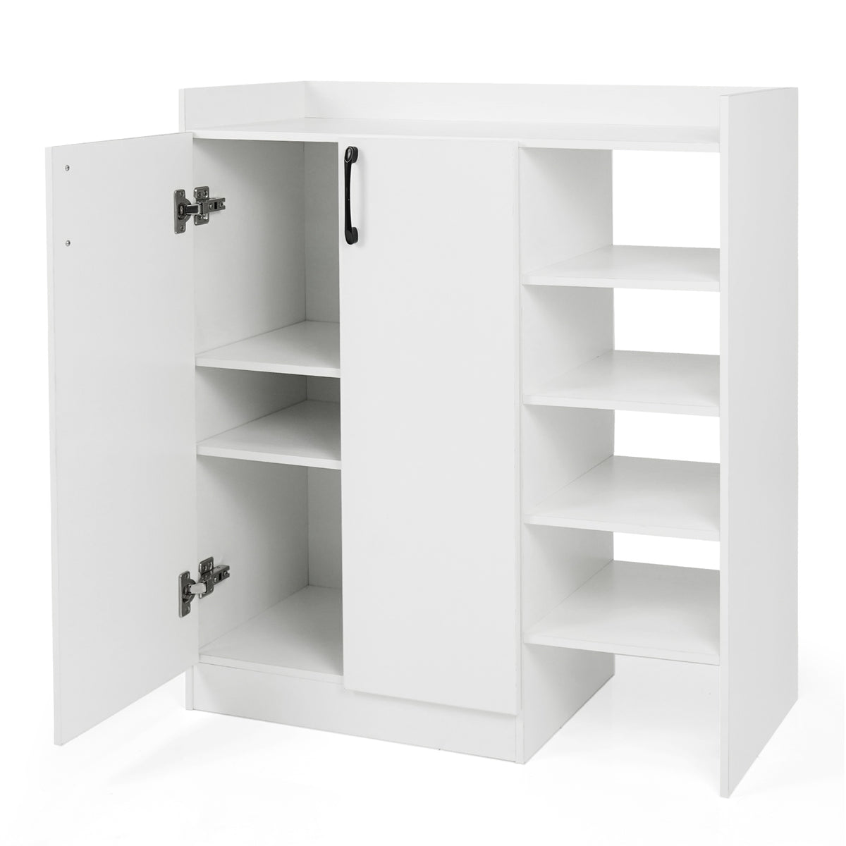 Shoe Cabinet with 2 Doors Storage Organizer Adjustable Inner Shelves