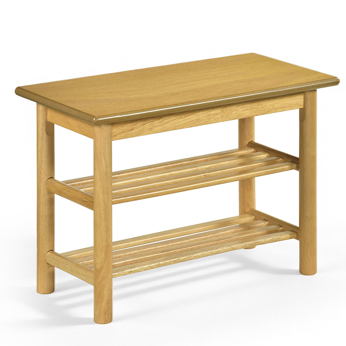 4 Tier Bamboo Shoe Rack Storage Organizer