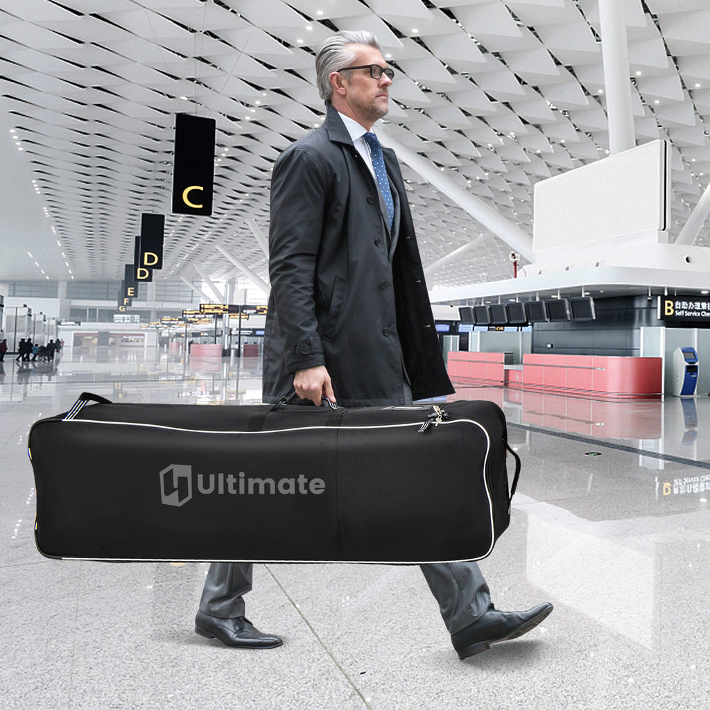 Golf Travel Bag with Wheels Soft-Sided Waterproof Carrying Case