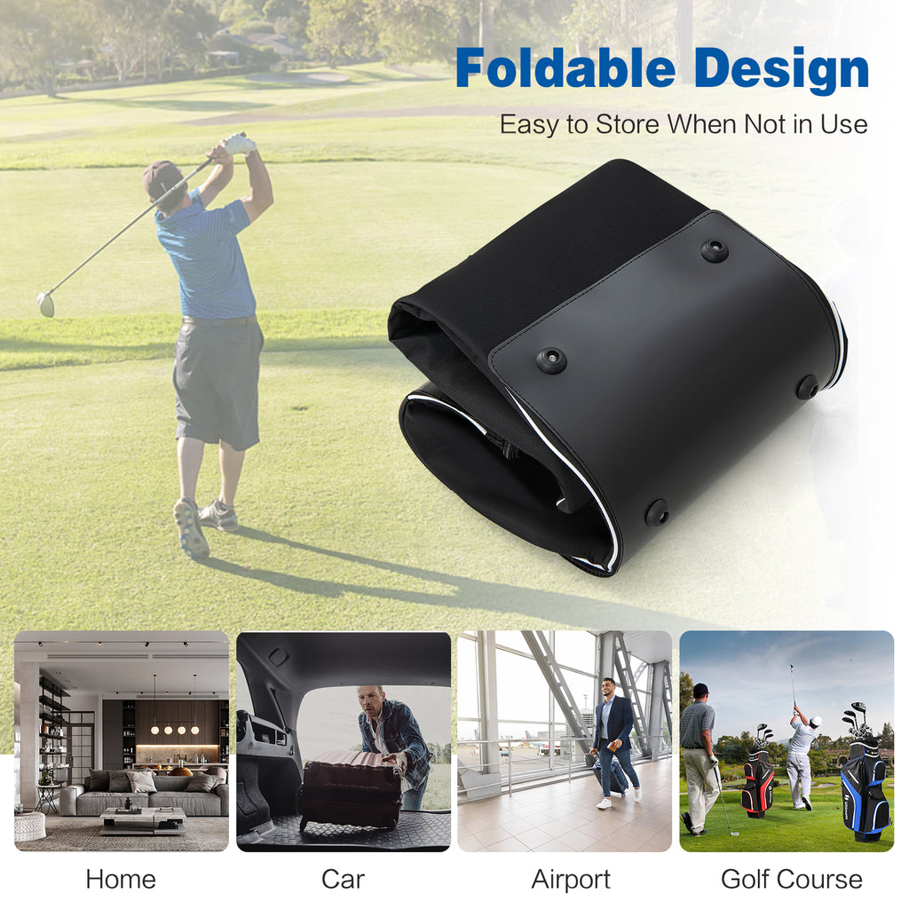 Golf Travel Bag with Wheels Soft-Sided Waterproof Carrying Case