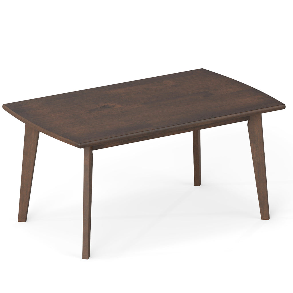 Walnut Rectangular Coffee Table - Mid-Century Modern Design