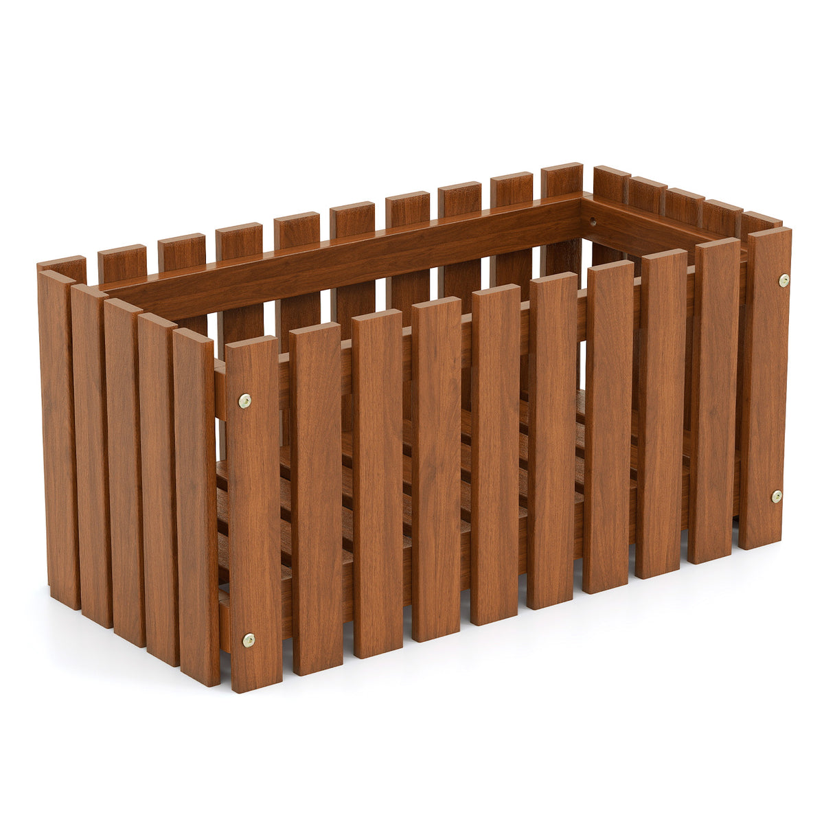 Solid Wood Raised Garden Bed for Flowers & Vegetables