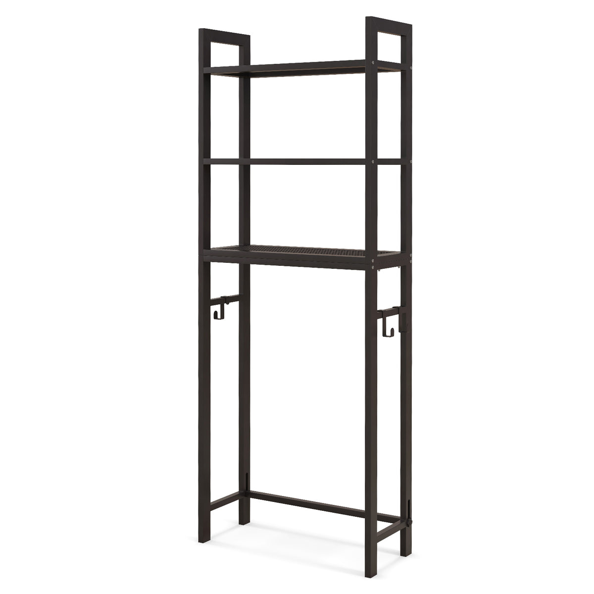 Over-The-Toilet Storage Shelf Space Saving Metal Bathroom Organizer