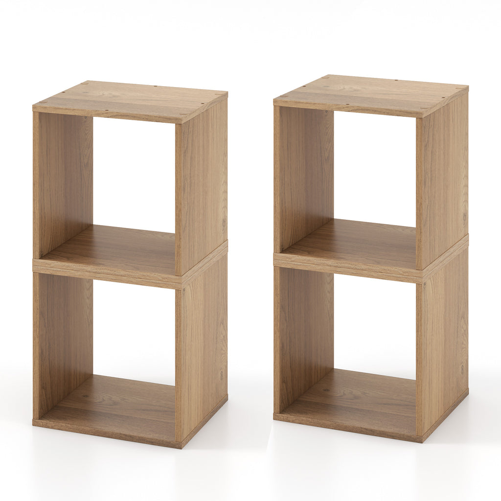 Cube Storage Organizer Set of 2 for Living Room Bedroom Study