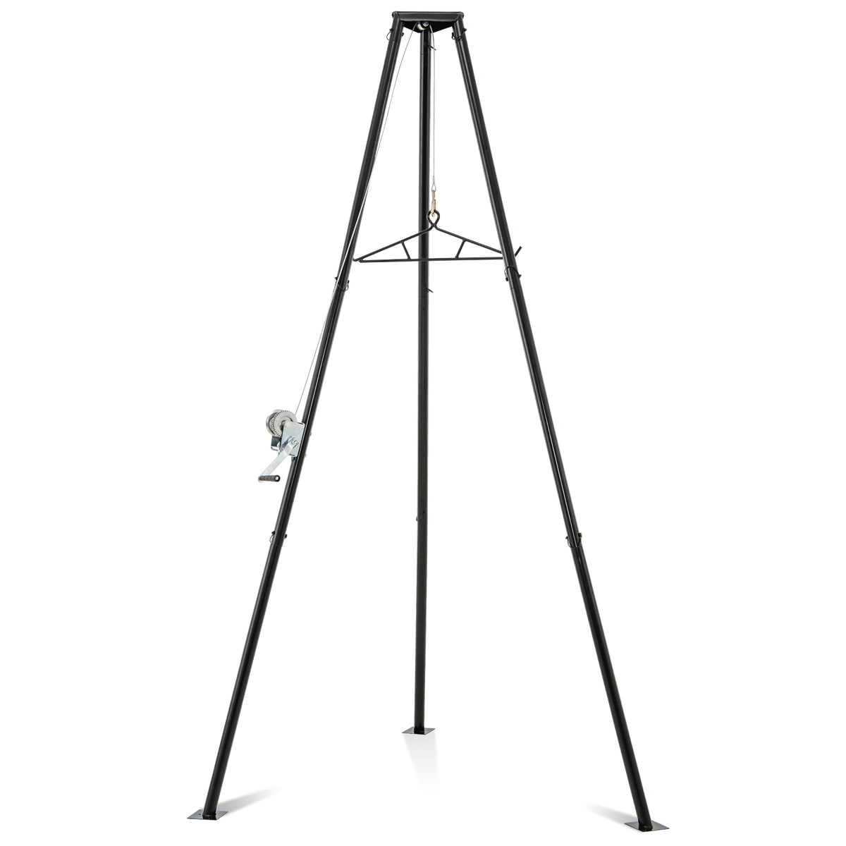 Tripod Game Hoist Deer Hanger 600 LBS Capacity Skinning Rack