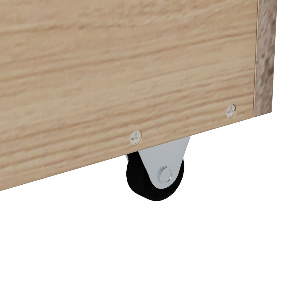 Twin Daybed with Storage Drawers & Safety Fence – White