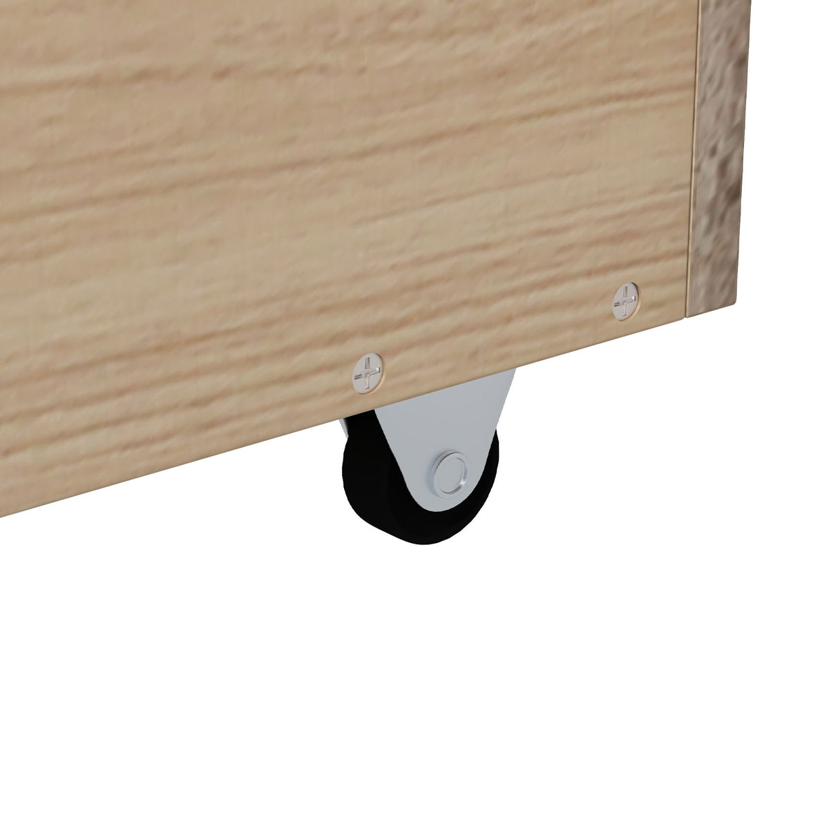 Twin Daybed with Storage Drawers & Safety Fence – White