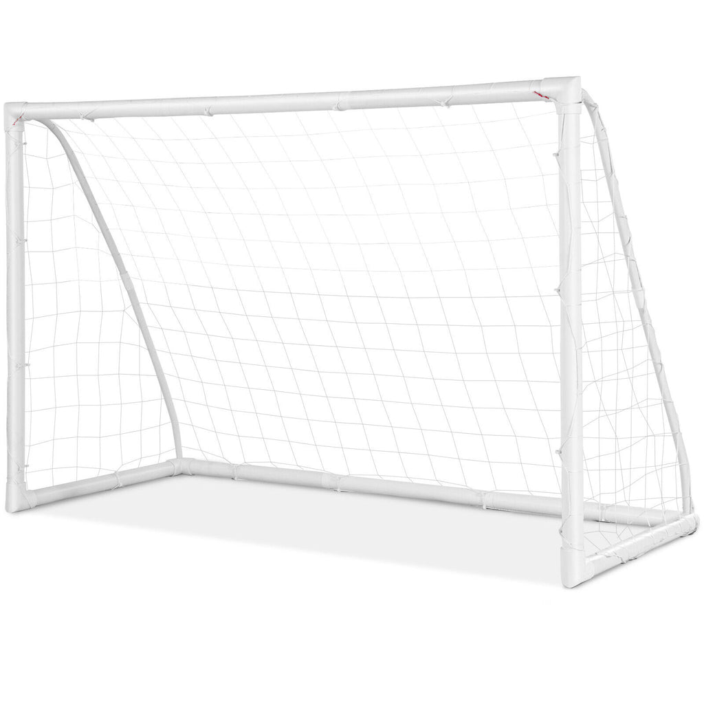 Soccer Goal with Durable UPVC Frame & High-Strength Net - 6x4 ft S