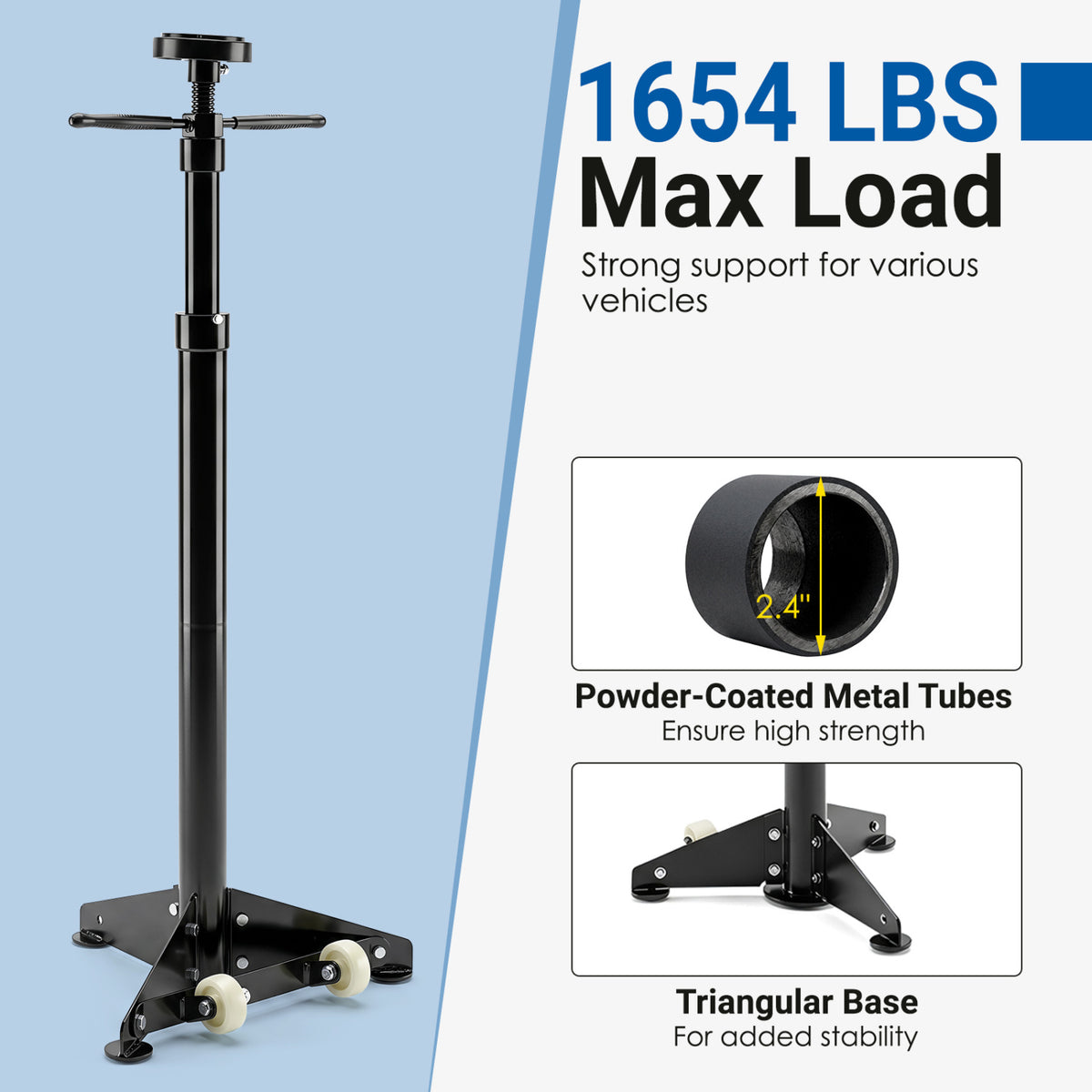 Underhoist Support Stand for Vehicle Components