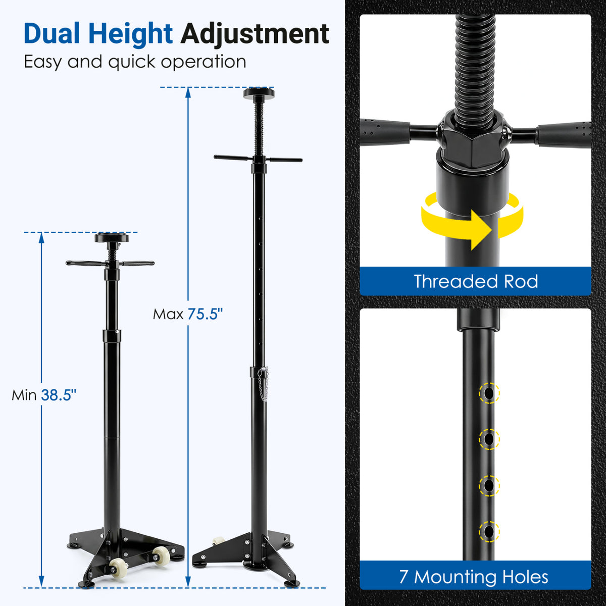 Underhoist Support Stand for Vehicle Components