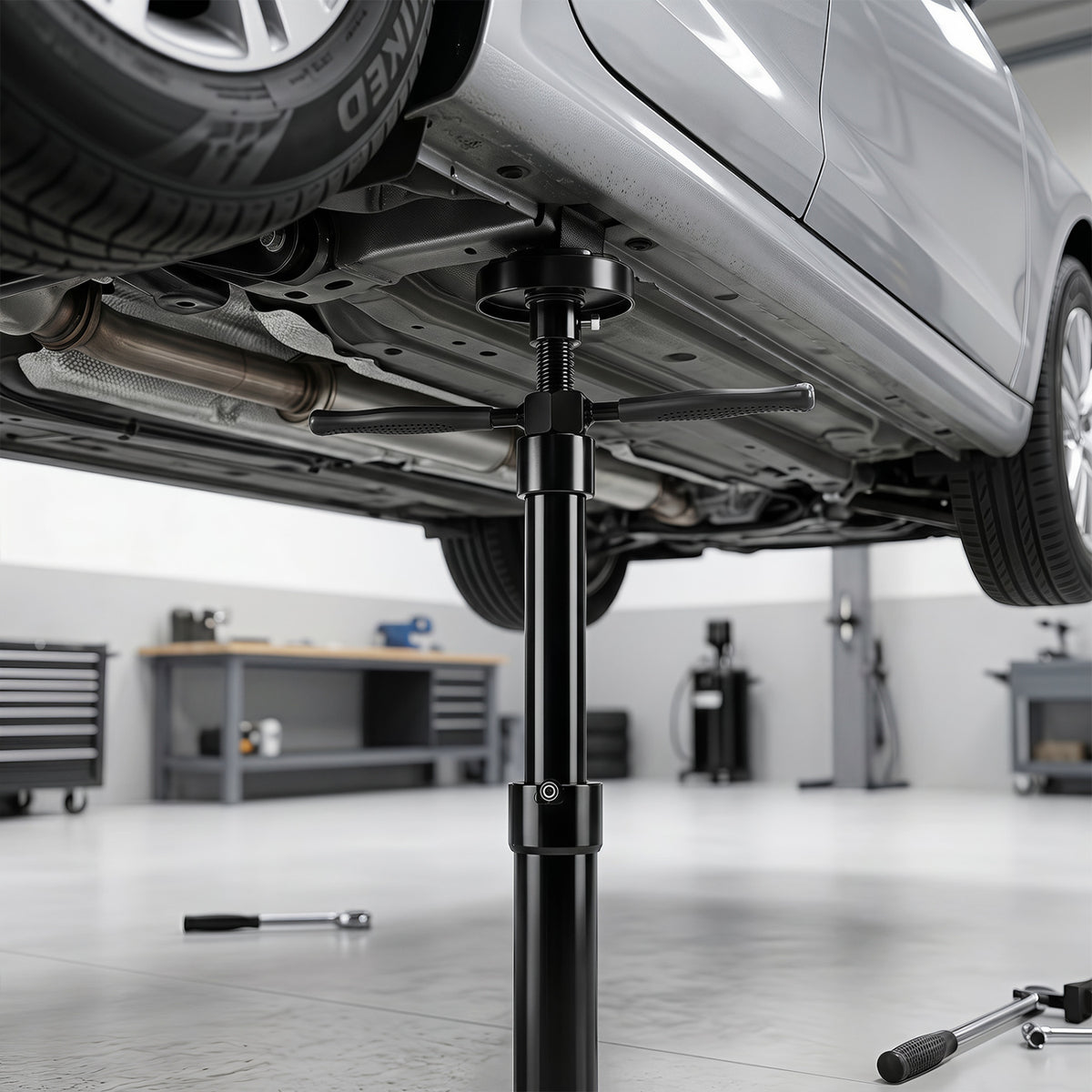 Underhoist Support Stand for Vehicle Components