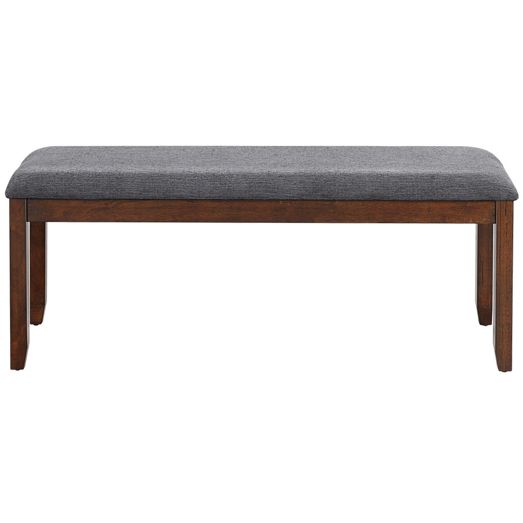 Upholstered Entryway Bench with Wood Legs