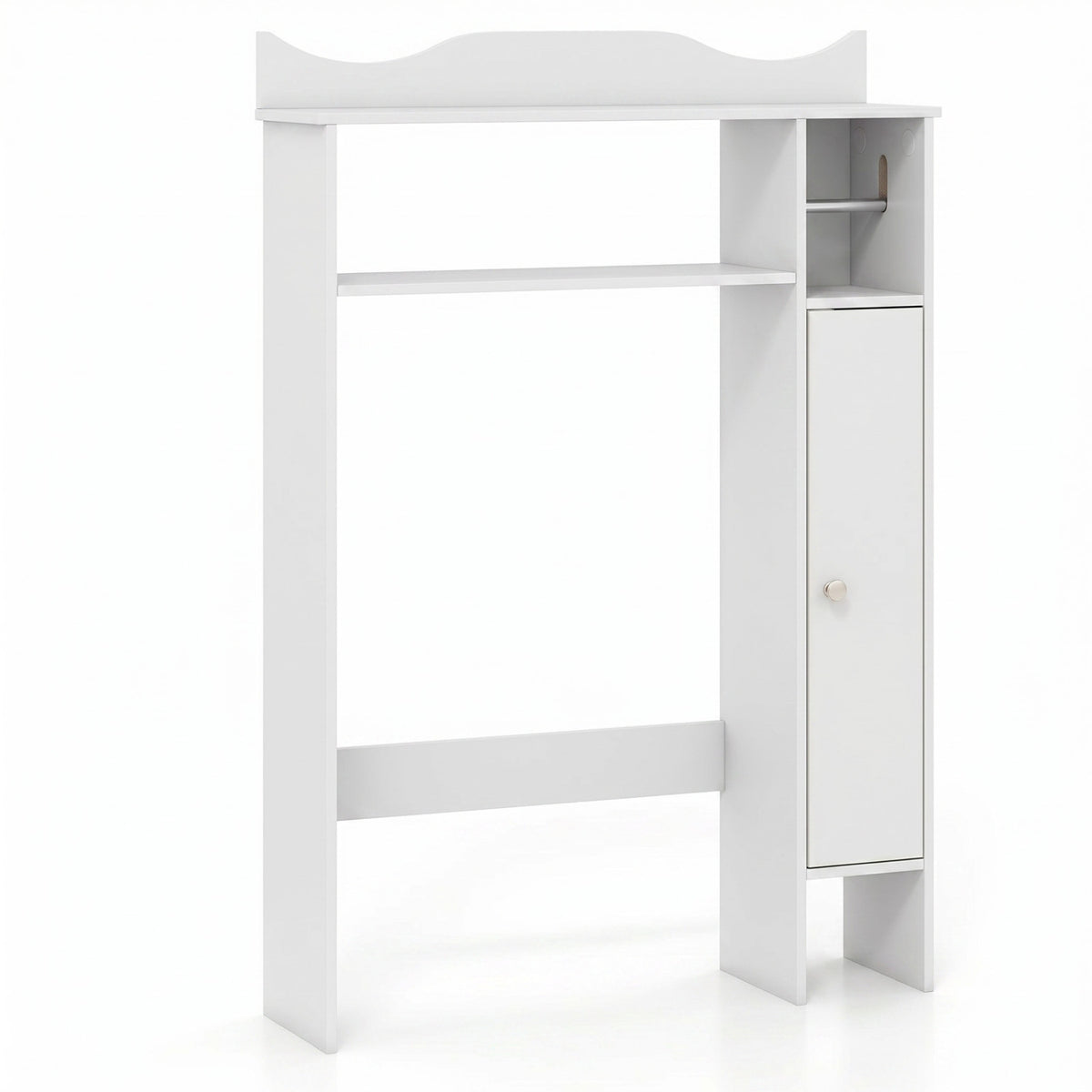 Over the Toilet Storage Cabinet with Paper Holder