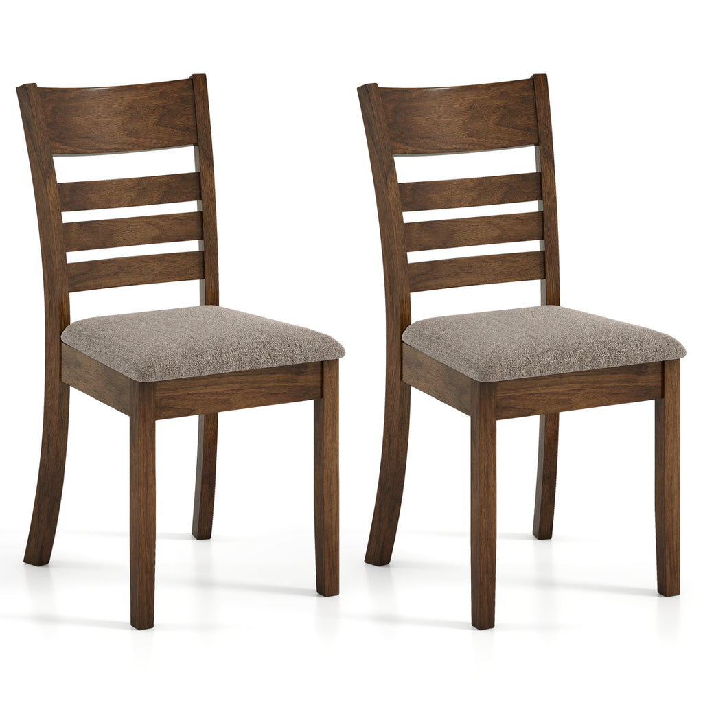 Dining Chairs Set of 2 Upholstered Black