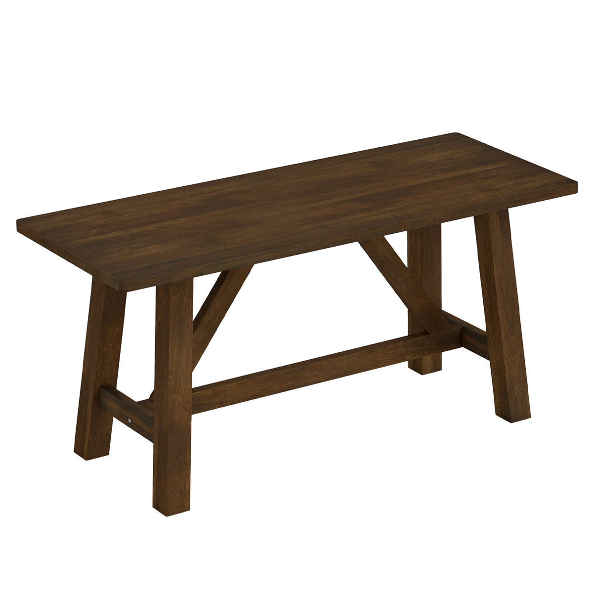 Wooden Entryway Bench Farmhouse Dining with 400 LBS Weight Capacity