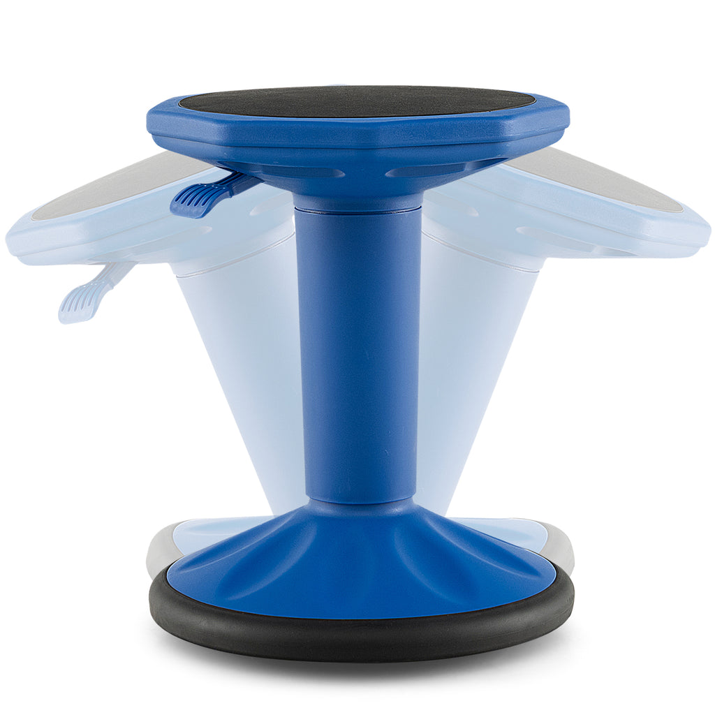 Adjustable Wobble Stool for Kids – Navy Active Learning Chair