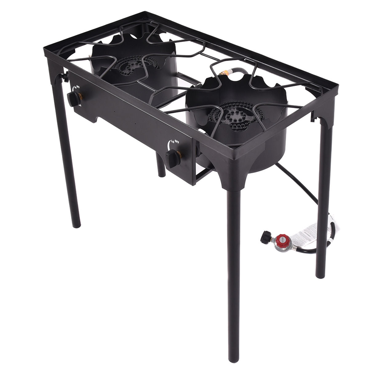 150000 BTU Dual Burner Outdoor Stove Grill