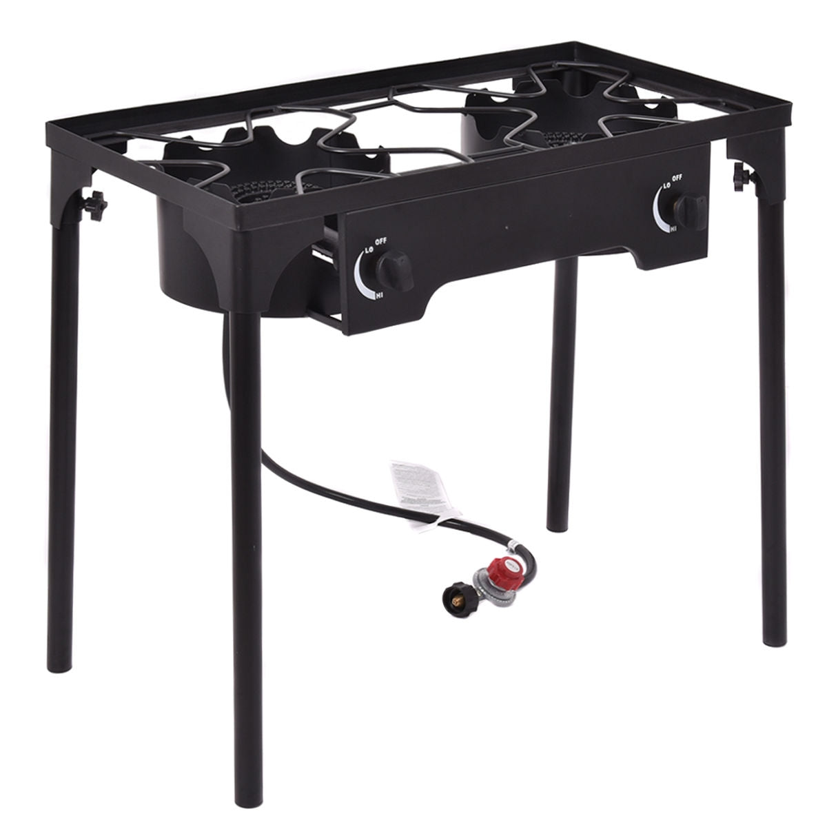150000 BTU Dual Burner Outdoor Stove Grill