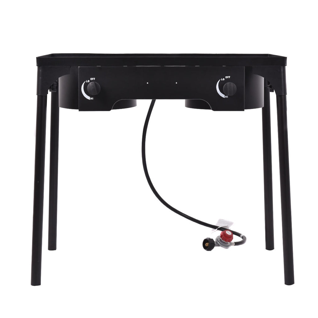 150000 BTU Dual Burner Outdoor Stove Grill