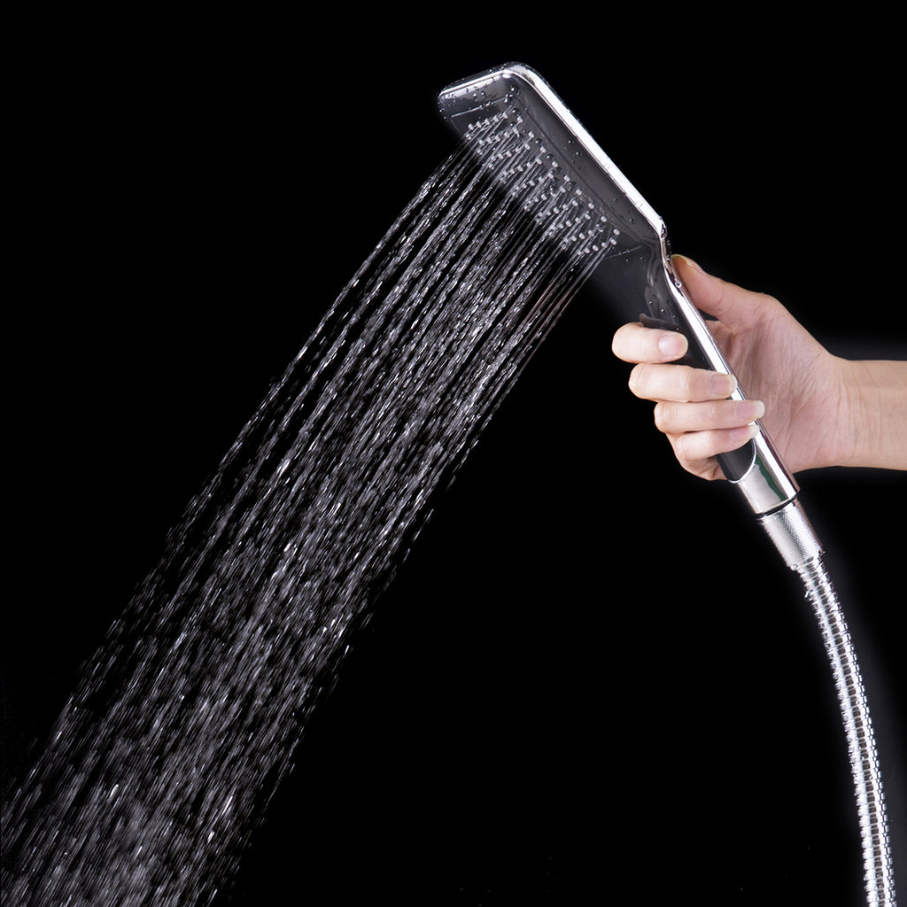 43" Aluminum Alloy Shower Panel System with Head & Hand Shower