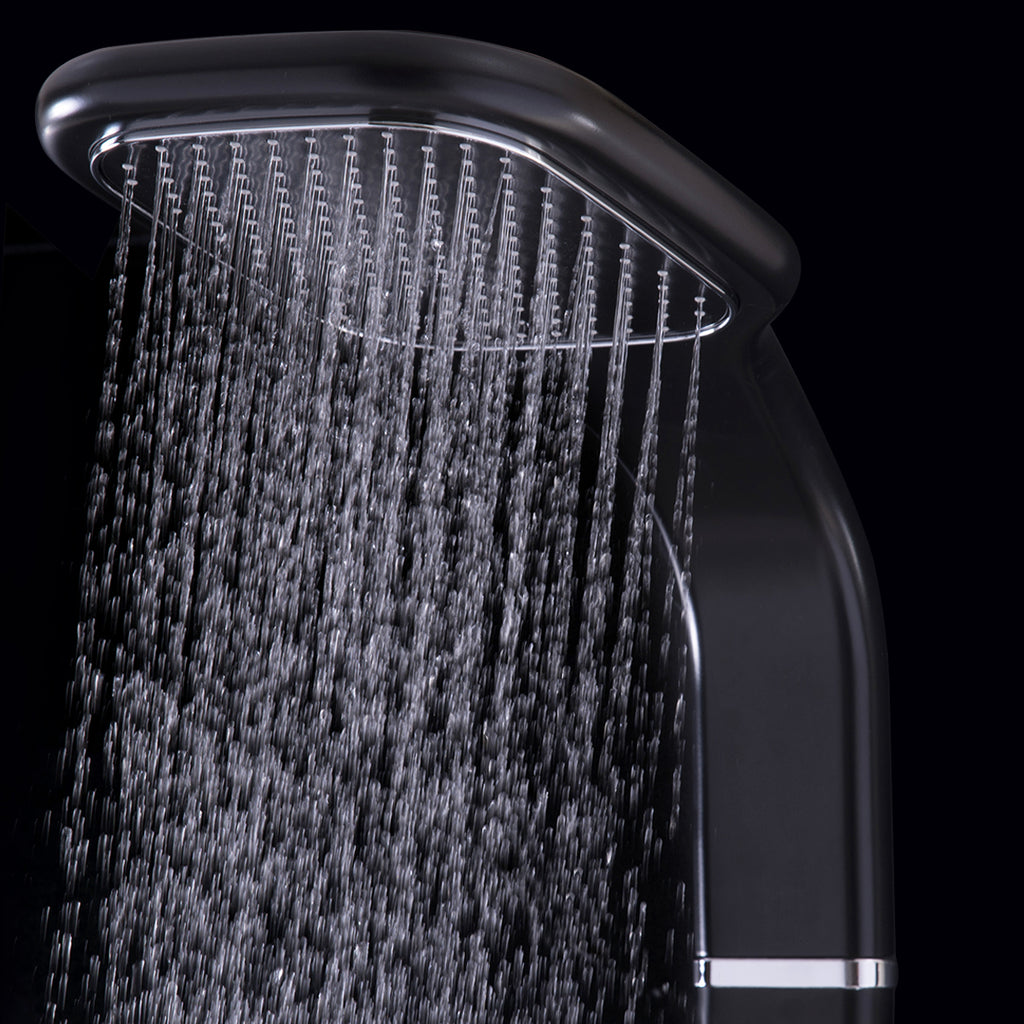43" Aluminum Alloy Shower Panel System with Head & Hand Shower