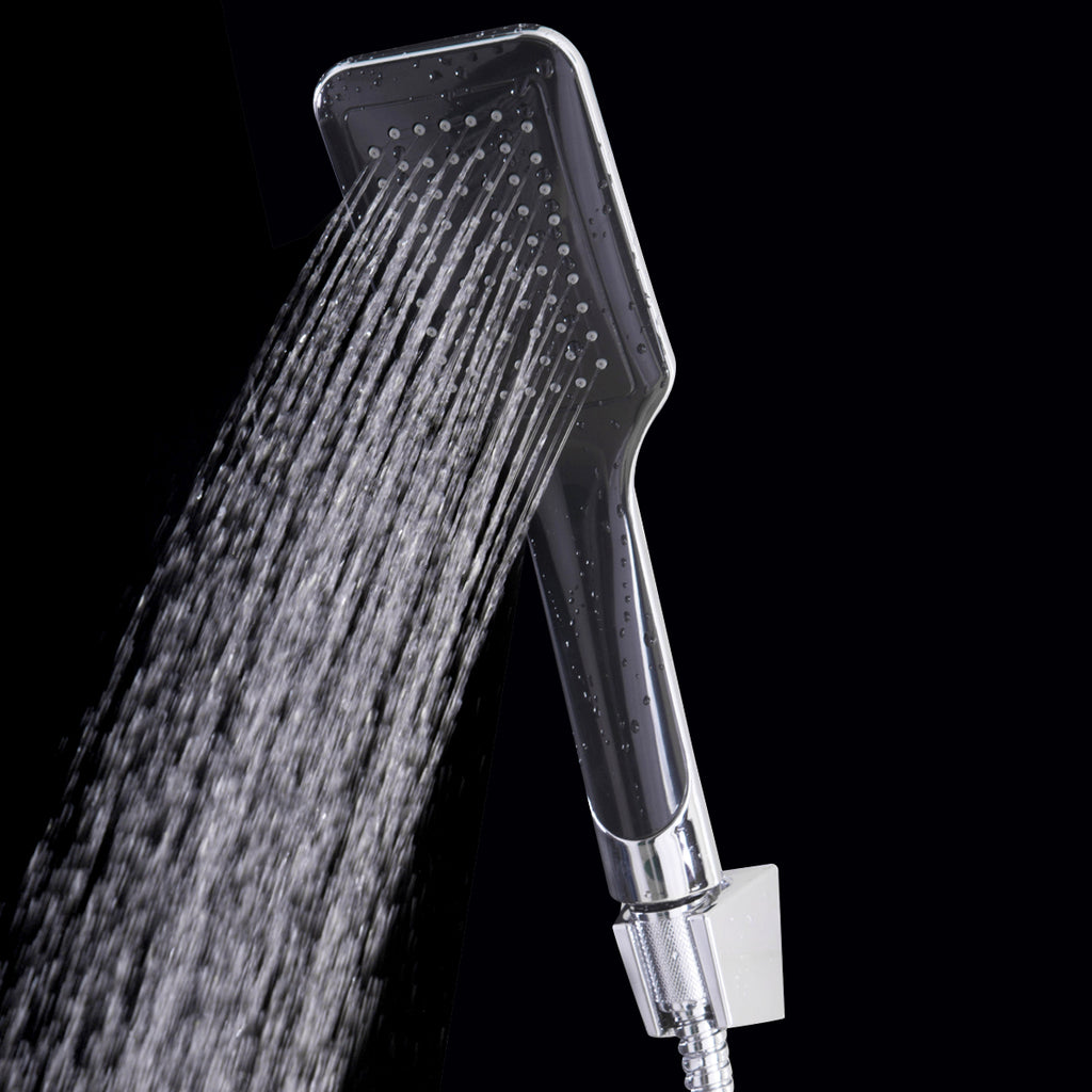 43" Aluminum Alloy Shower Panel System with Head & Hand Shower