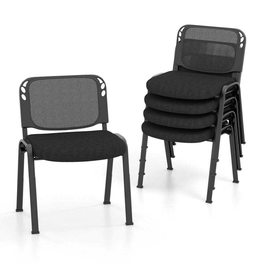 Foldable Dining Chair Set of 2 with Padded Seat & Backrest