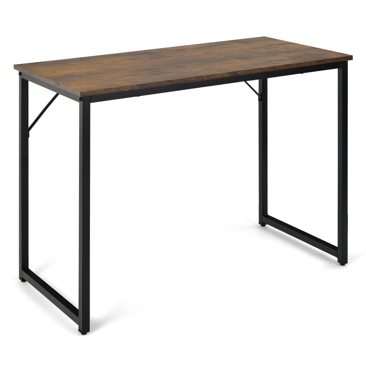 L-Shaped Computer Desk with Storage – White