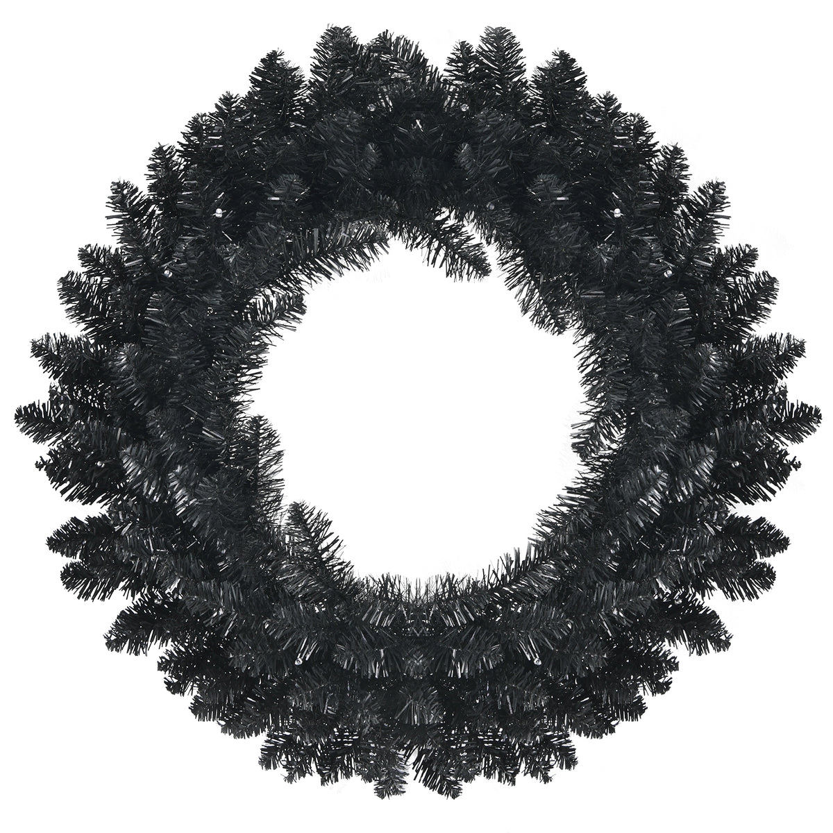 24 Inch Pre-lit Halloween Wreath with Purple LED Lights - Variation of THIS listing