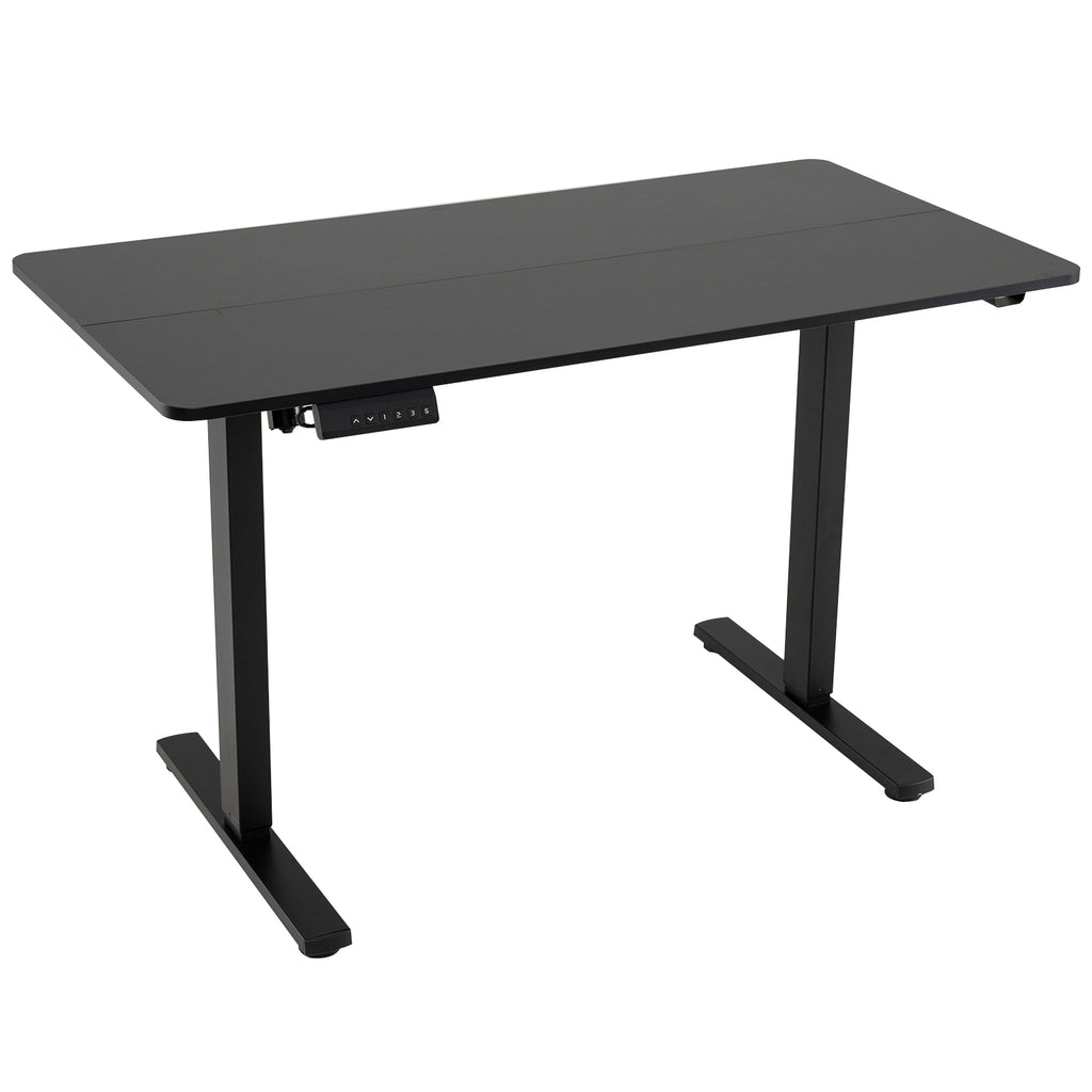 48 x 24 Electric Standing Desk with Memory Settings - Rustic Brown