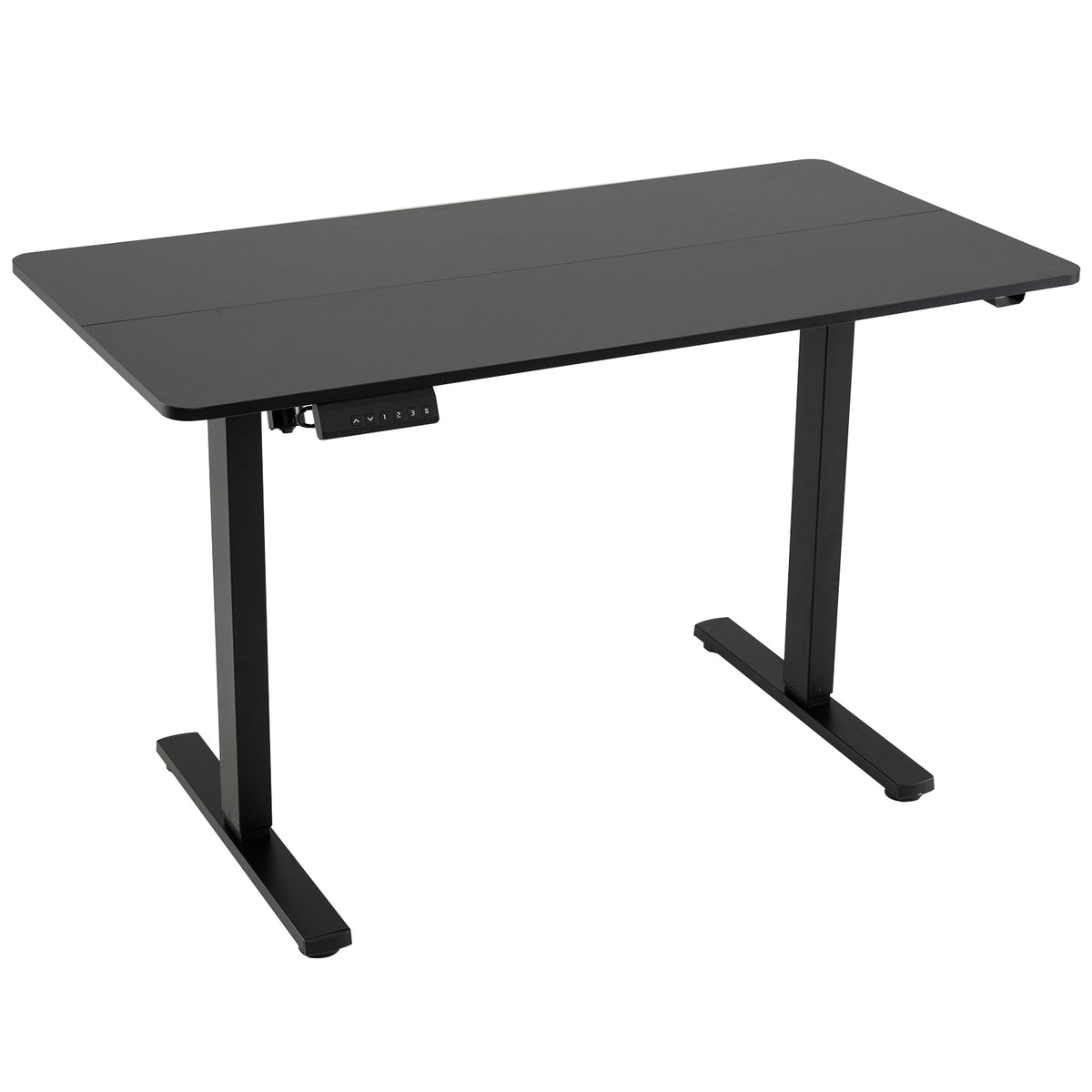 48 x 24 Electric Standing Desk with Memory Settings - Rustic Brown