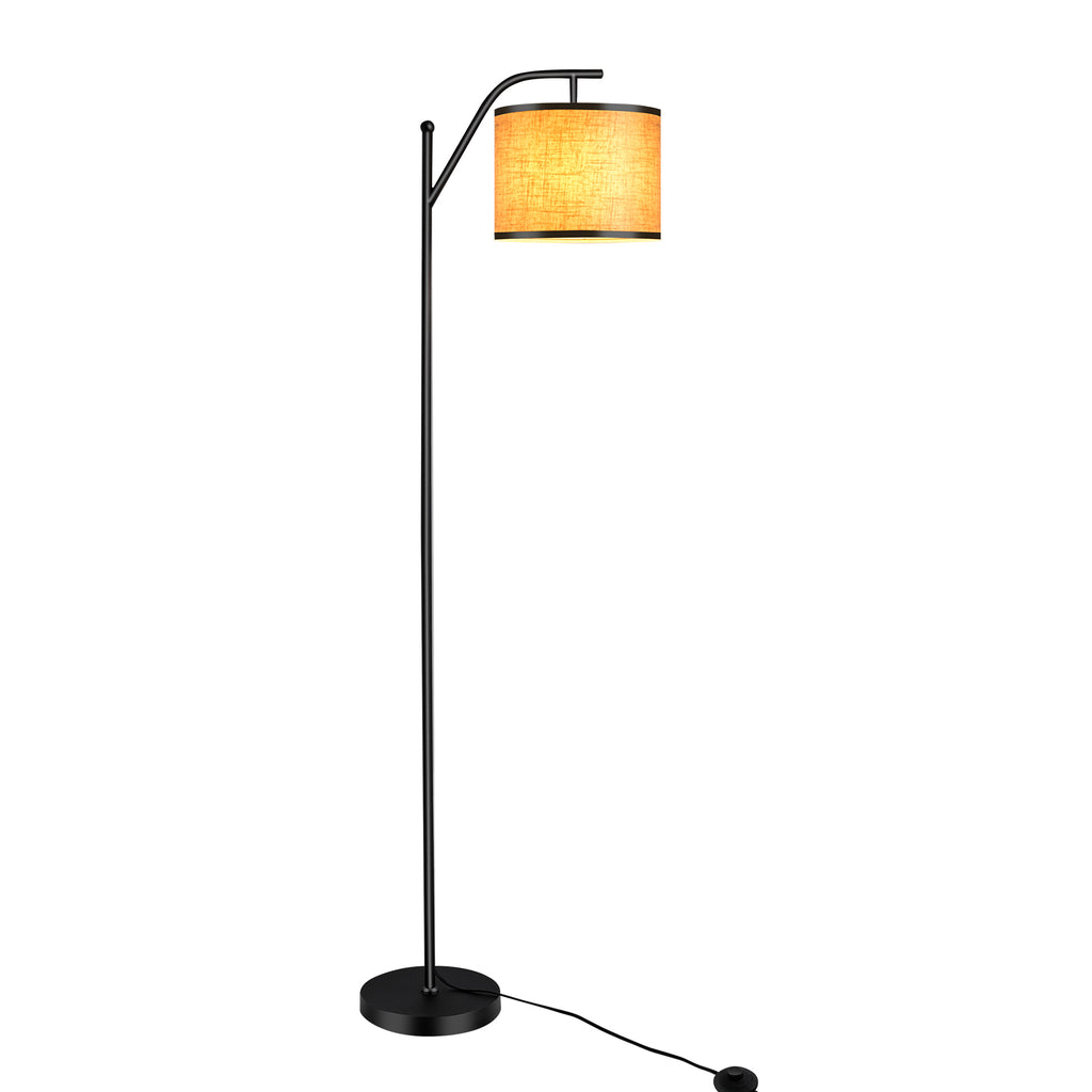 Standing Floor Lamp with Sideboard Buffet Storage