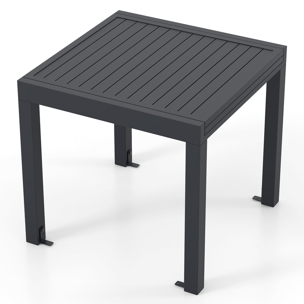 Extendable Patio Dining Table 31.5"-63", Natural