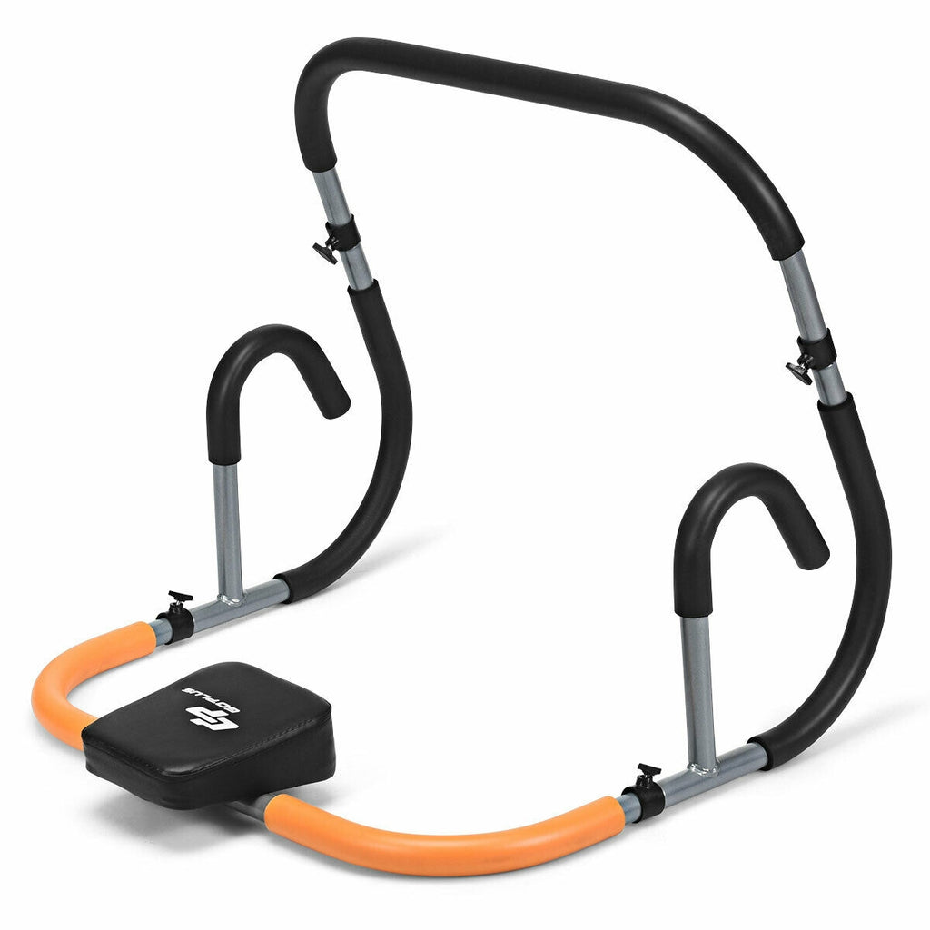 Portable Ab Exercise Cruncher for Home Gym - Durable Steel Body