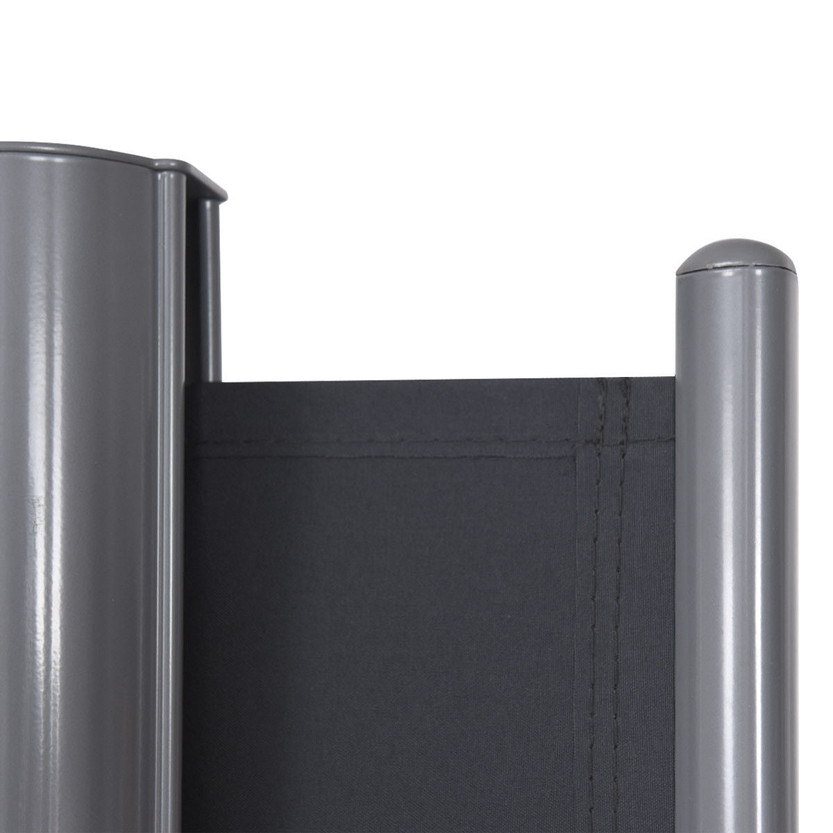 Patio Retractable Side Awning Screen Divider – 118.5 x 63 Inch
