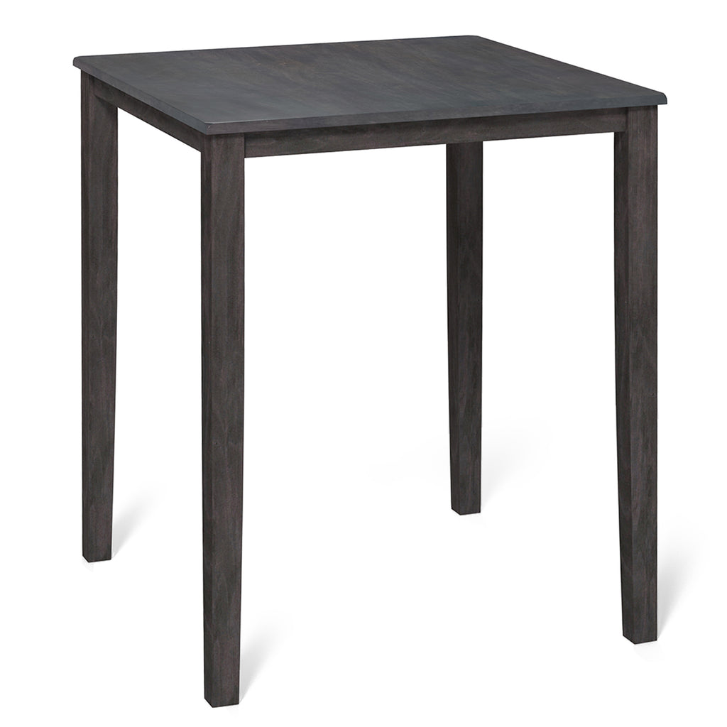 Square Dining Table for 4 - Gray Wood