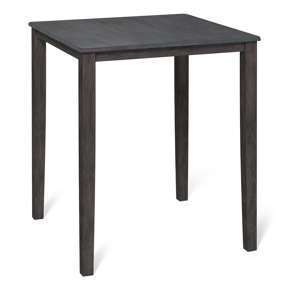 Square Dining Table for 4 - Gray Wood