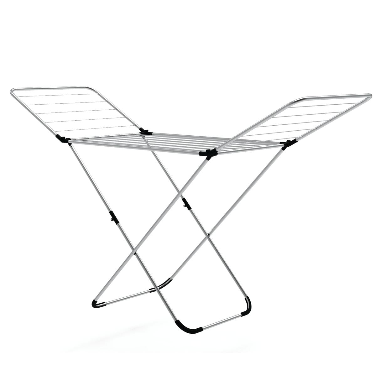 Folding Clothes Drying Rack with Adjustable Wings