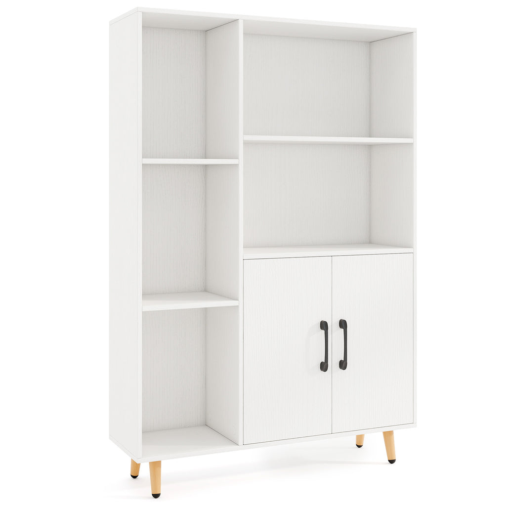 Pantry Cabinet with 5 Shelves & 2-Door Storage