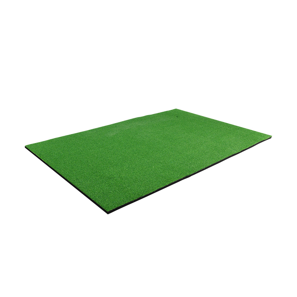3 x 5 Feet Golf Hitting Mat with 3 Rubber Tees - Realistic Practice for Indoor & Outdoor