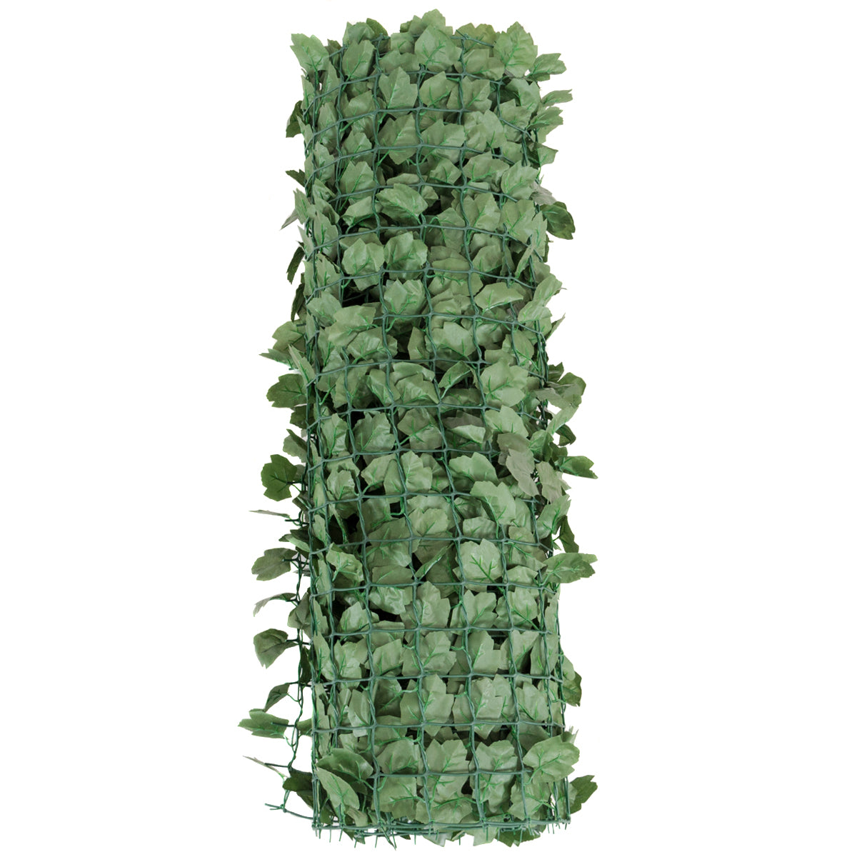 Faux Ivy Leaf Decorative Privacy Fence - Green, Indoor/Outdoor, M Variation