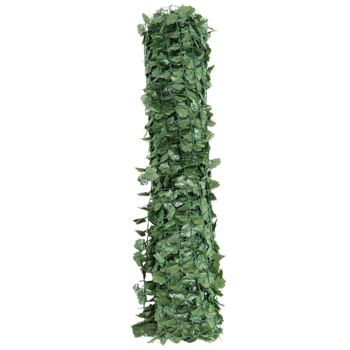 Faux Ivy Leaf Decorative Privacy Fence - Green, Indoor/Outdoor, M Variation