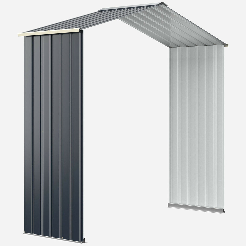 Outdoor Storage Shed Extension Kit for 7/9.1/11.2 Feet Width